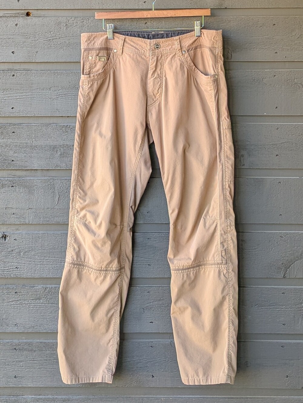 Kuhl Radikl Straight Leg Pants Khaki Size 34x32